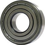 Deep Groove sealed Ball Bearing,61802-2Z 15X24X5MM chrome steel black color